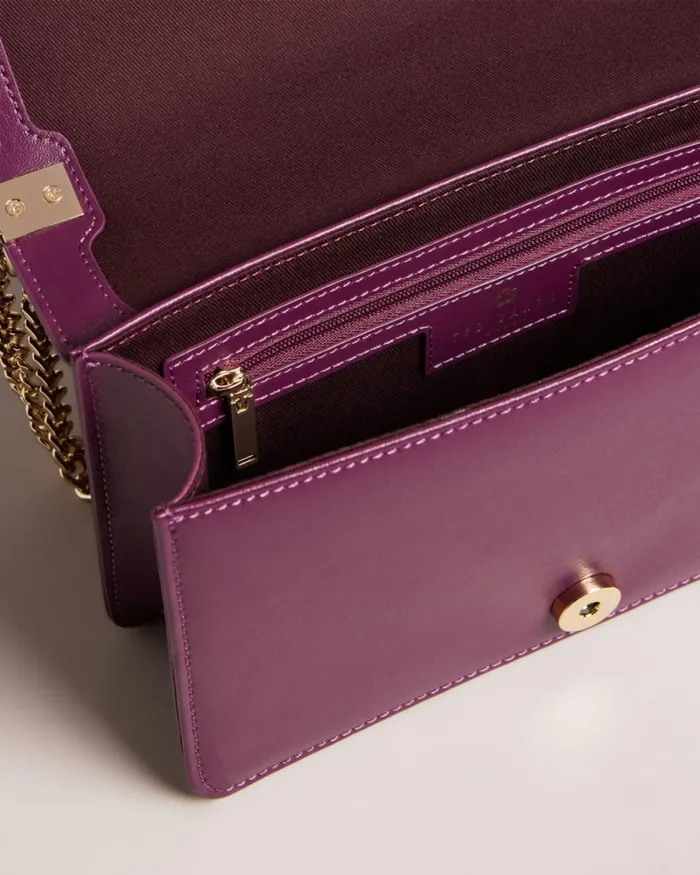 Flower Eyelet Cross Body Bag Oxblood Women Ted Baker Bags