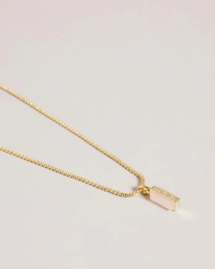Gem Bar Pendant PlPink Women Ted Baker Jewelry Gem Bar Pendant PlPink Women Ted Baker Jewelry
