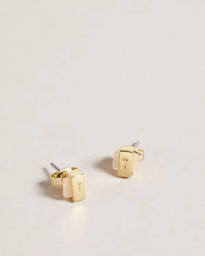 Gem Bar Stud Earring PlPink Women Ted Baker Jewelry