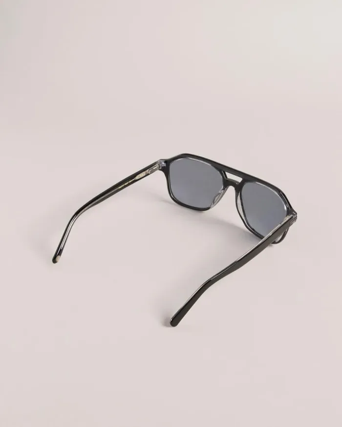 Geometric Aviator Sunglasses Black Men Ted Baker Sunglasses