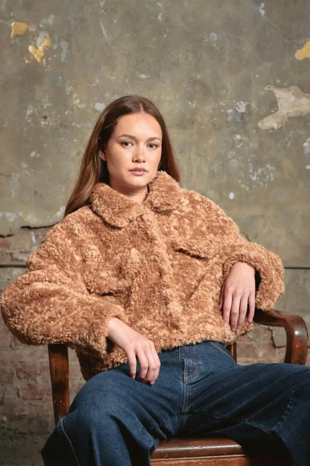Gingerbread Latte Jacket Women Blank NYC Jackets