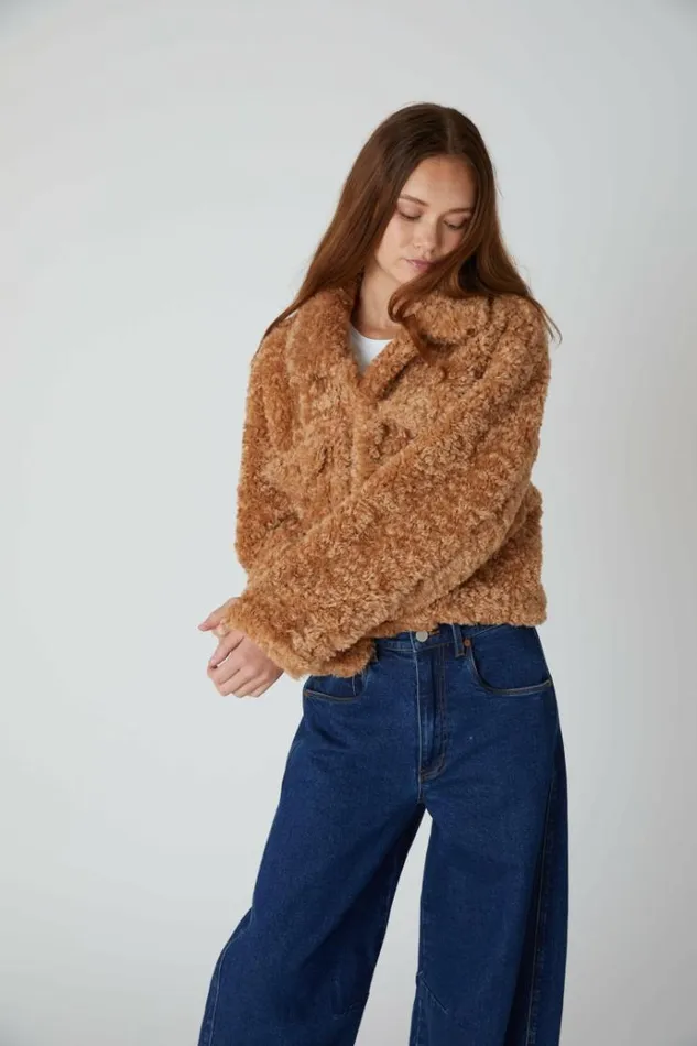 Gingerbread Latte Jacket Women Blank NYC Jackets