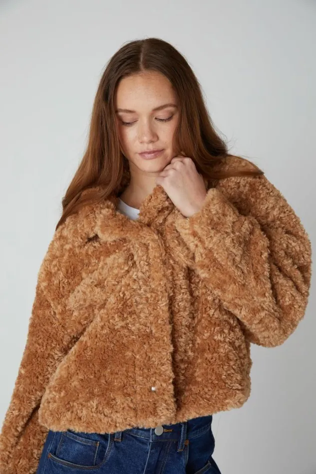 Gingerbread Latte Jacket Women Blank NYC Jackets