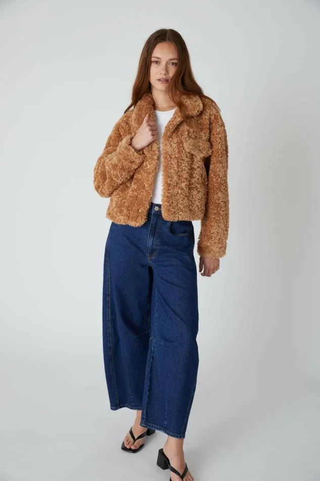 Gingerbread Latte Jacket Women Blank NYC Jackets