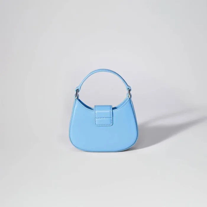Handbags Woman SelfPortrait Blue Bow Mini Shoulder Bag Handbags Woman SelfPortrait Blue Bow Mini Shoulder Bag