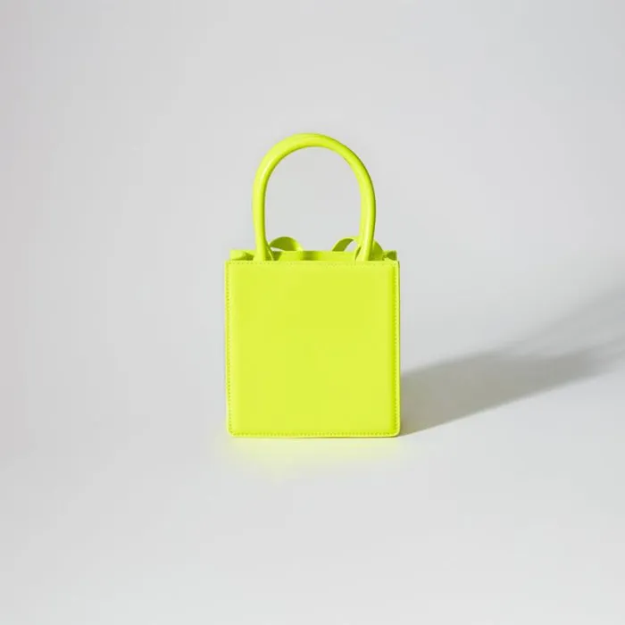 Handbags Woman SelfPortrait Green Bow Mini Tote Bag Handbags Woman SelfPortrait Green Bow Mini Tote Bag