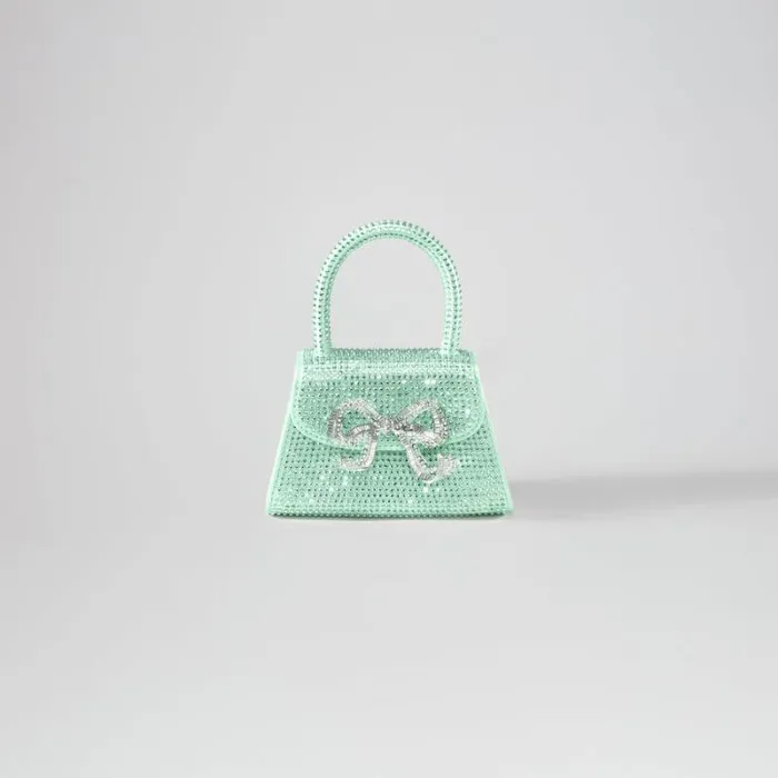 Handbags Woman SelfPortrait Pink Bow Mini Tote Bag Handbags Woman SelfPortrait Pink Bow Mini Tote Bag