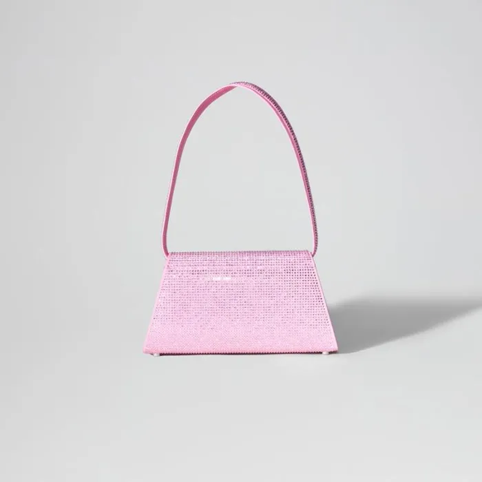 Handbags Woman SelfPortrait Pink Rhinestone Bow Mini Shoulder Bag Handbags Woman SelfPortrait Pink Rhinestone Bow Mini Shoulder Bag