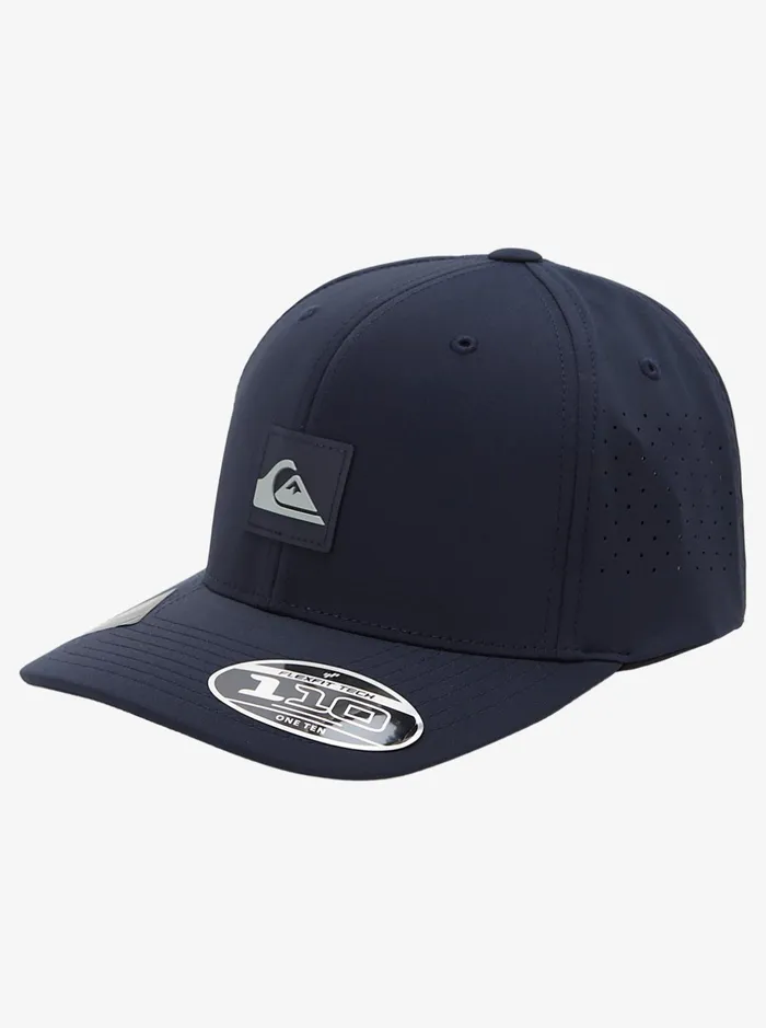 Hats Men Quiksilver Adapted Flexfit Hat Insignia Blue