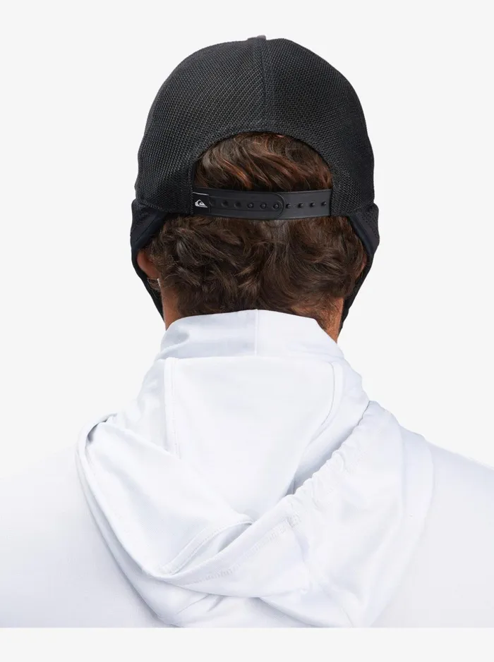 Hats Men Quiksilver Boardmaster Surf Trucker Hat Sleet Hats Men Quiksilver Boardmaster Surf Trucker Hat Sleet