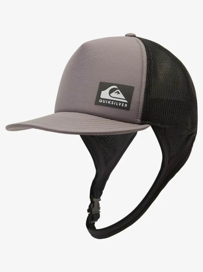 Hats Men Quiksilver Boardmaster Surf Trucker Hat Sleet Hats Men Quiksilver Boardmaster Surf Trucker Hat Sleet
