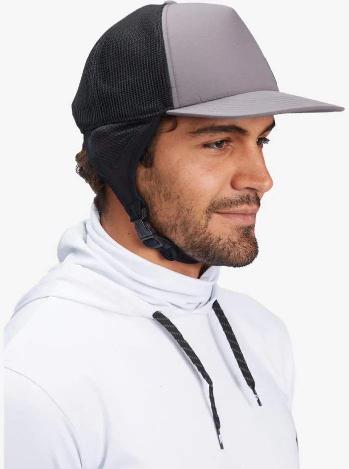Hats Men Quiksilver Boardmaster Surf Trucker Hat Sleet Hats Men Quiksilver Boardmaster Surf Trucker Hat Sleet