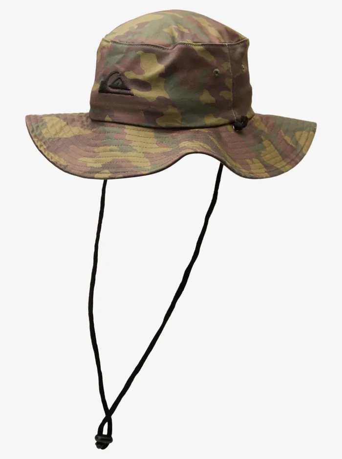 Hats Men Quiksilver Bushmaster Safari Boonie Hat Camo Hats Men Quiksilver Bushmaster Safari Boonie Hat Camo