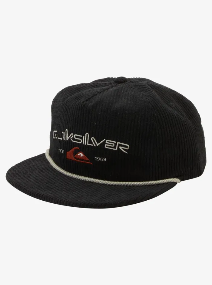 Hats Men Quiksilver Cordonado Trucker Hat Black