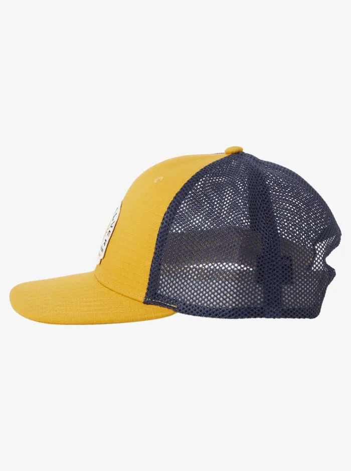 Hats Men Quiksilver Dawner Trucker Hat Mustard Hats Men Quiksilver Dawner Trucker Hat Mustard