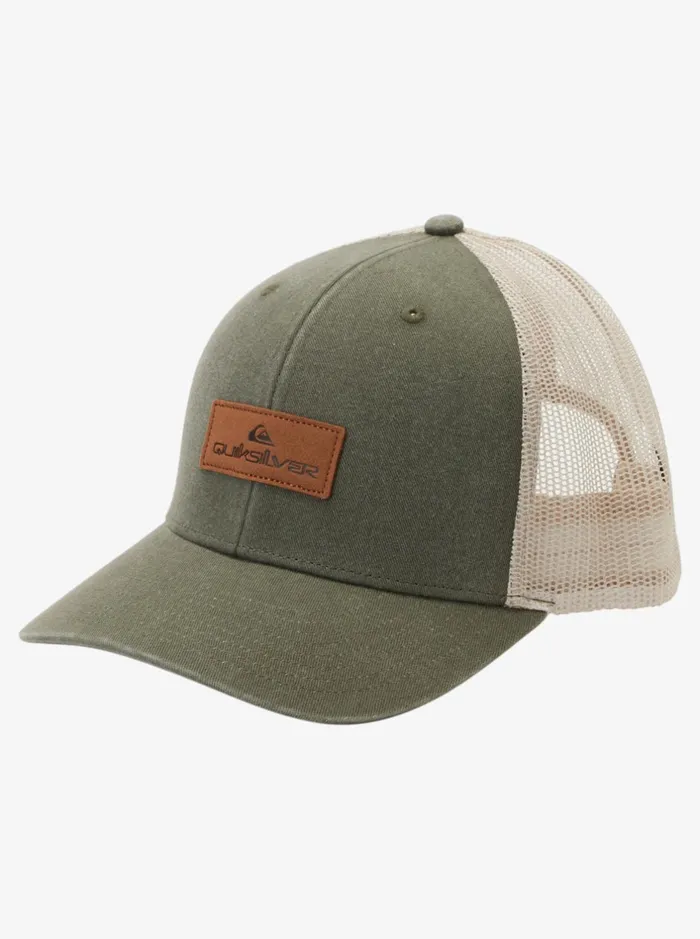 Hats Men Quiksilver Down The Hatch Trucker Hat Kalamata