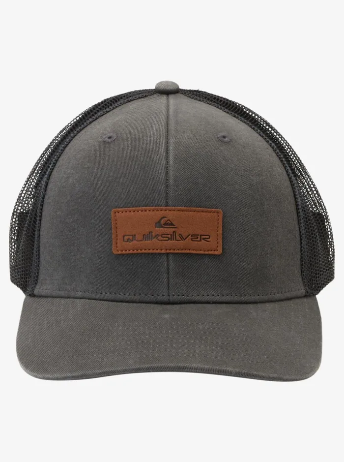 Hats Men Quiksilver Down The Hatch Trucker Hat Tarmac Hats Men Quiksilver Down The Hatch Trucker Hat Tarmac