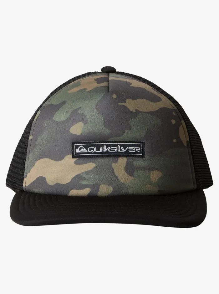 Hats Men Quiksilver Emu Coop Trucker Hat Black Hats Men Quiksilver Emu Coop Trucker Hat Black