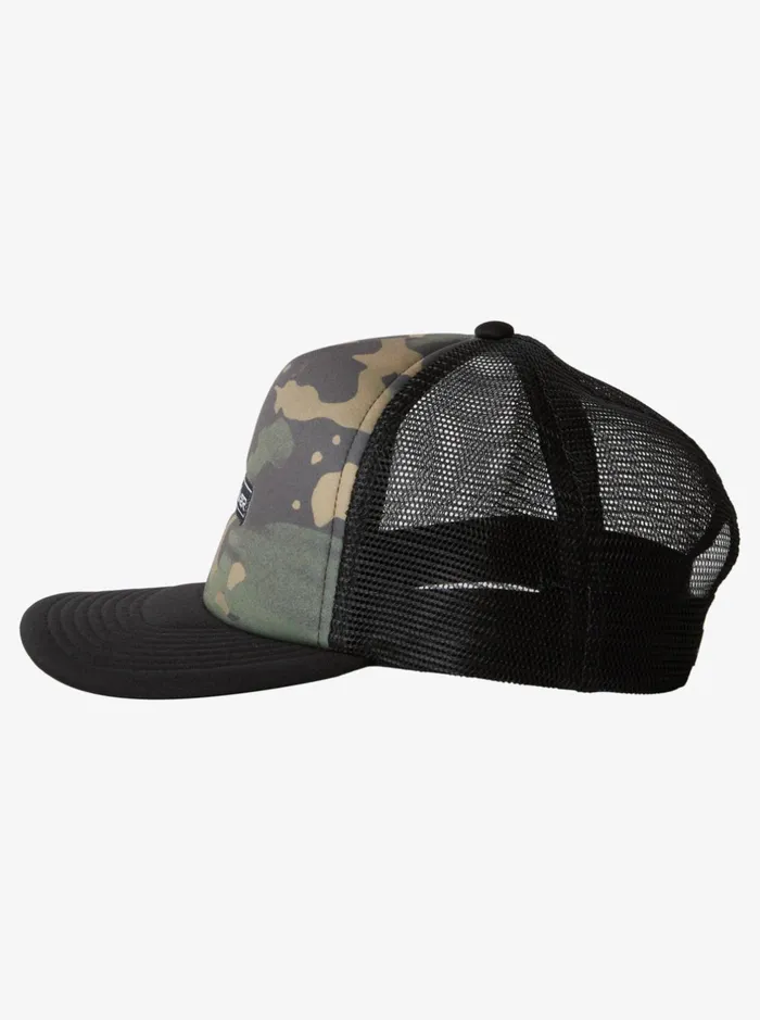 Hats Men Quiksilver Emu Coop Trucker Hat Black Hats Men Quiksilver Emu Coop Trucker Hat Black