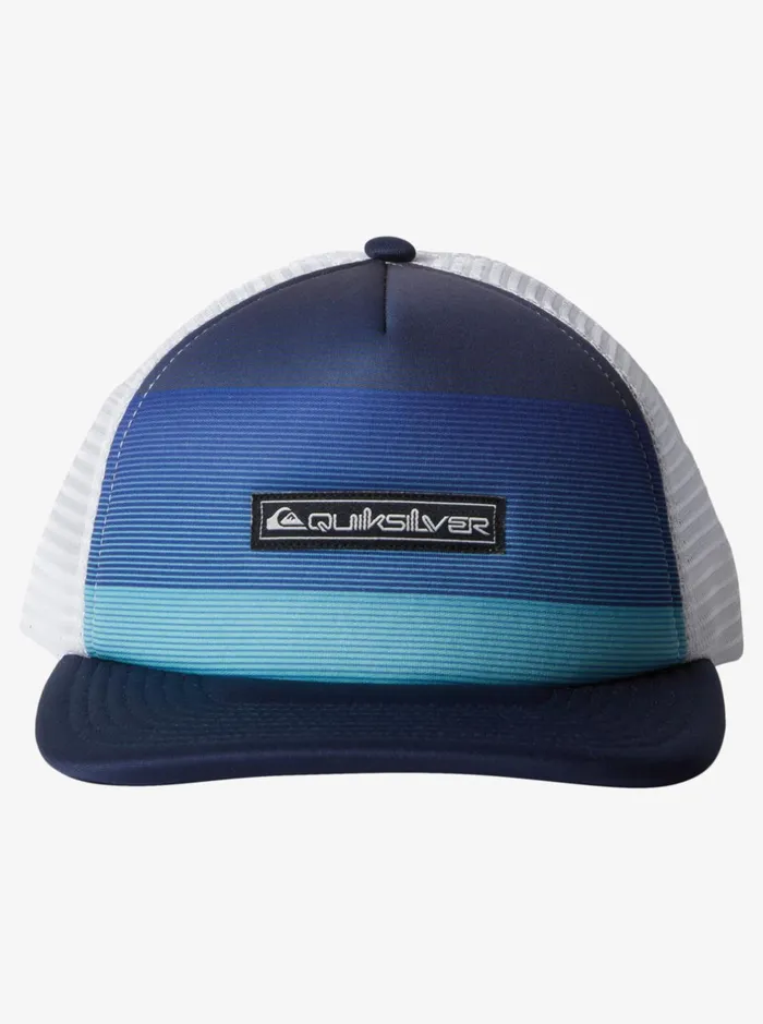 Hats Men Quiksilver Emu Coop Trucker Hat Monaco Blue Hats Men Quiksilver Emu Coop Trucker Hat Monaco Blue