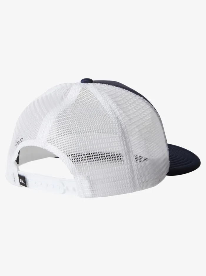 Hats Men Quiksilver Emu Coop Trucker Hat Monaco Blue Hats Men Quiksilver Emu Coop Trucker Hat Monaco Blue