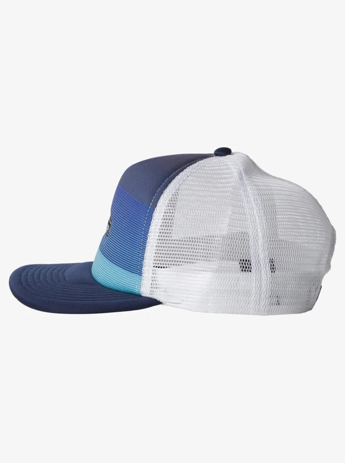 Hats Men Quiksilver Emu Coop Trucker Hat Monaco Blue Hats Men Quiksilver Emu Coop Trucker Hat Monaco Blue