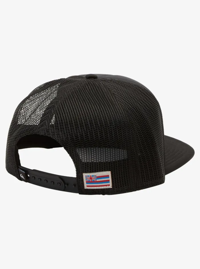 Hats Men Quiksilver Hawaii Ice Cold Trucker Hat Black Hats Men Quiksilver Hawaii Ice Cold Trucker Hat Black