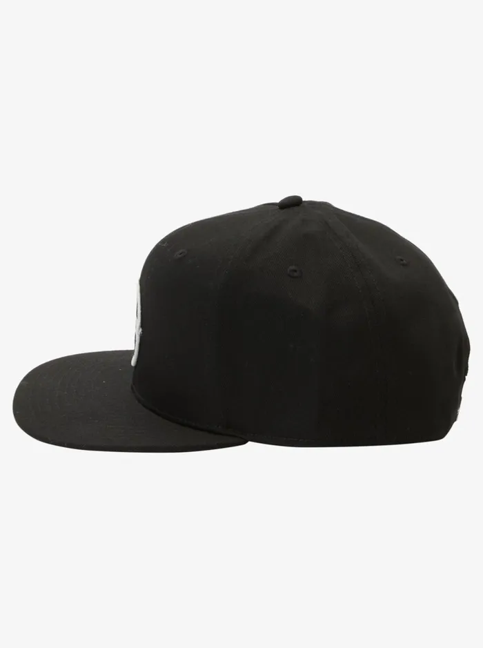 Hats Men Quiksilver Hawaii Rooted Snapback Hat Black Hats Men Quiksilver Hawaii Rooted Snapback Hat Black