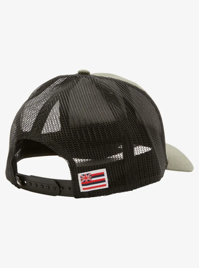 Hats Men Quiksilver Hi Flagpole Trucker Hat Thyme Hats Men Quiksilver Hi Flagpole Trucker Hat Thyme
