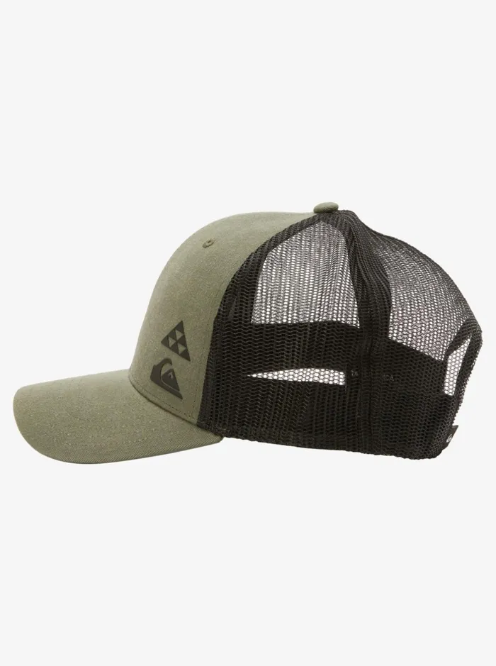 Hats Men Quiksilver Hi Flagpole Trucker Hat Thyme Hats Men Quiksilver Hi Flagpole Trucker Hat Thyme