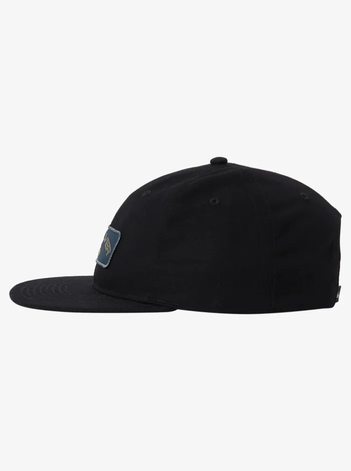 Hats Men Quiksilver Homestead Snapback Hat Black Hats Men Quiksilver Homestead Snapback Hat Black