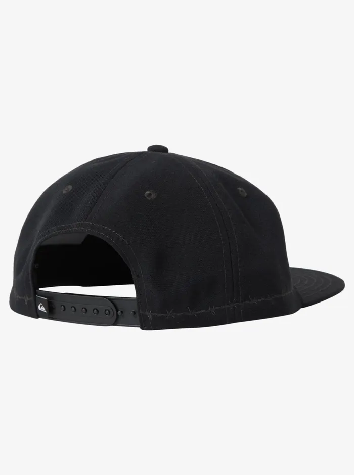 Hats Men Quiksilver Mikey Snapback Hat Black Hats Men Quiksilver Mikey Snapback Hat Black
