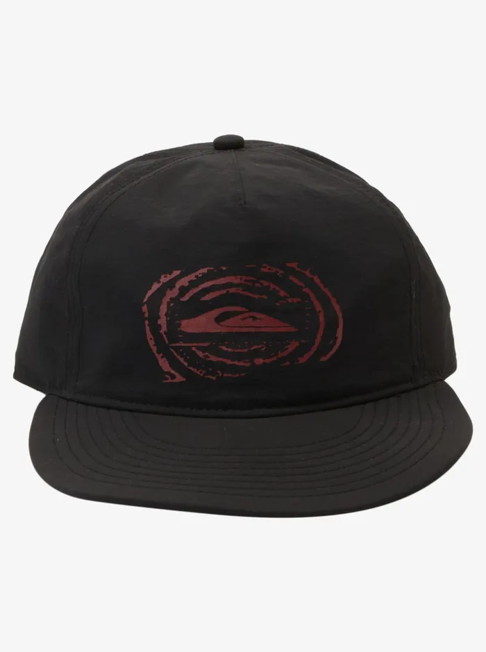 Hats Men Quiksilver Nylo Cap Snapback Hat Black Hats Men Quiksilver Nylo Cap Snapback Hat Black