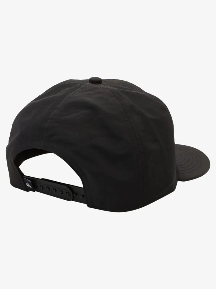 Hats Men Quiksilver Nylo Cap Snapback Hat Black Hats Men Quiksilver Nylo Cap Snapback Hat Black