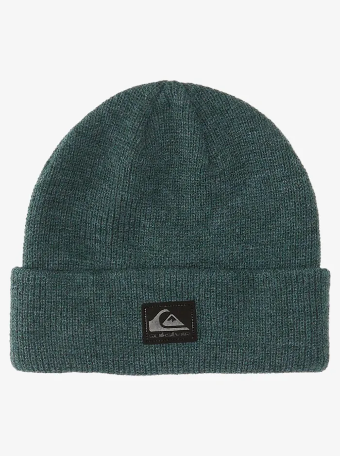 Hats Men Quiksilver Performer Cuff Beanie Greener Pastures Heather