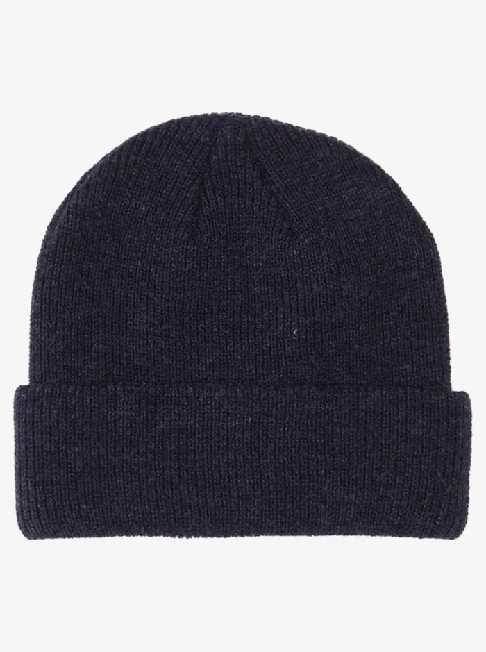 Hats Men Quiksilver Performer Cuff Beanie Navy Blazer Heather Hats Men Quiksilver Performer Cuff Beanie Navy Blazer Heather