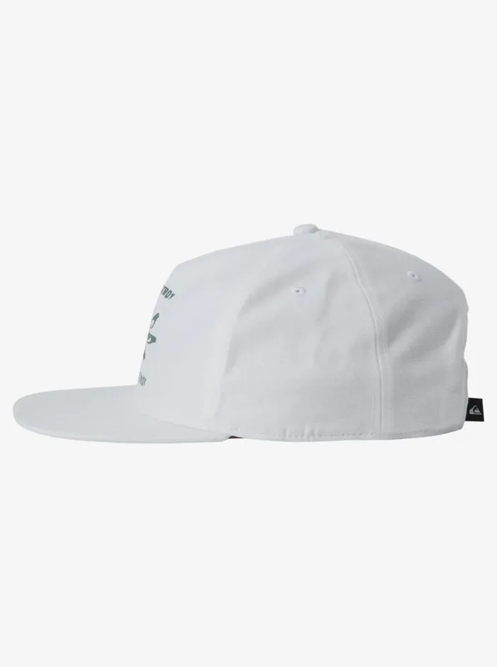Hats Men Quiksilver Rethought Baseball Hat Snow White Hats Men Quiksilver Rethought Baseball Hat Snow White