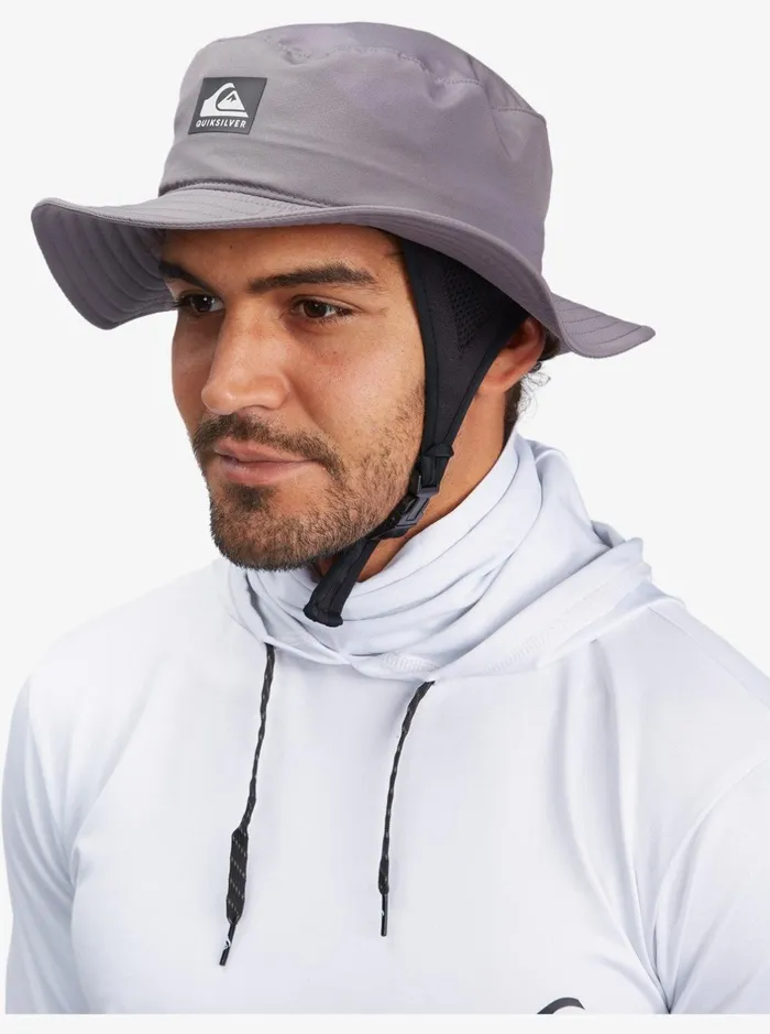 Hats Men Quiksilver Surfmaster Boonie Hat Sleet Hats Men Quiksilver Surfmaster Boonie Hat Sleet