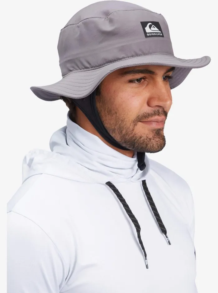 Hats Men Quiksilver Surfmaster Boonie Hat Sleet Hats Men Quiksilver Surfmaster Boonie Hat Sleet