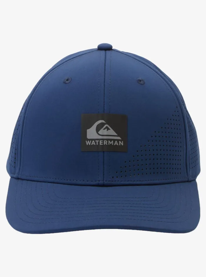 Hats Men Quiksilver Waterman Perf Turf Snapback Hat Insignia Blue Hats Men Quiksilver Waterman Perf Turf Snapback Hat Insignia Blue