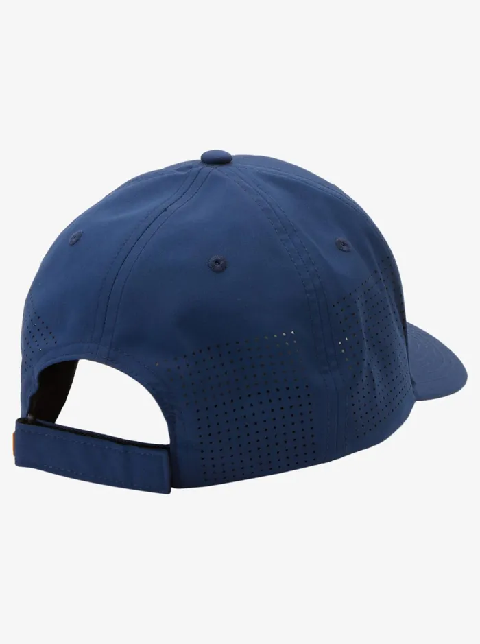 Hats Men Quiksilver Waterman Perf Turf Snapback Hat Insignia Blue Hats Men Quiksilver Waterman Perf Turf Snapback Hat Insignia Blue