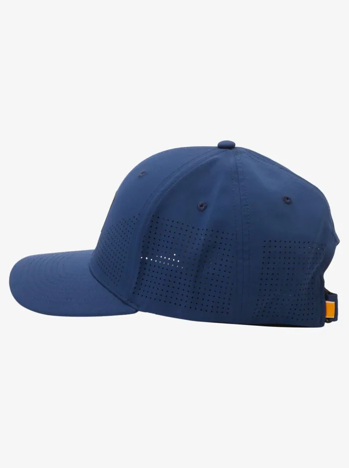 Hats Men Quiksilver Waterman Perf Turf Snapback Hat Insignia Blue Hats Men Quiksilver Waterman Perf Turf Snapback Hat Insignia Blue