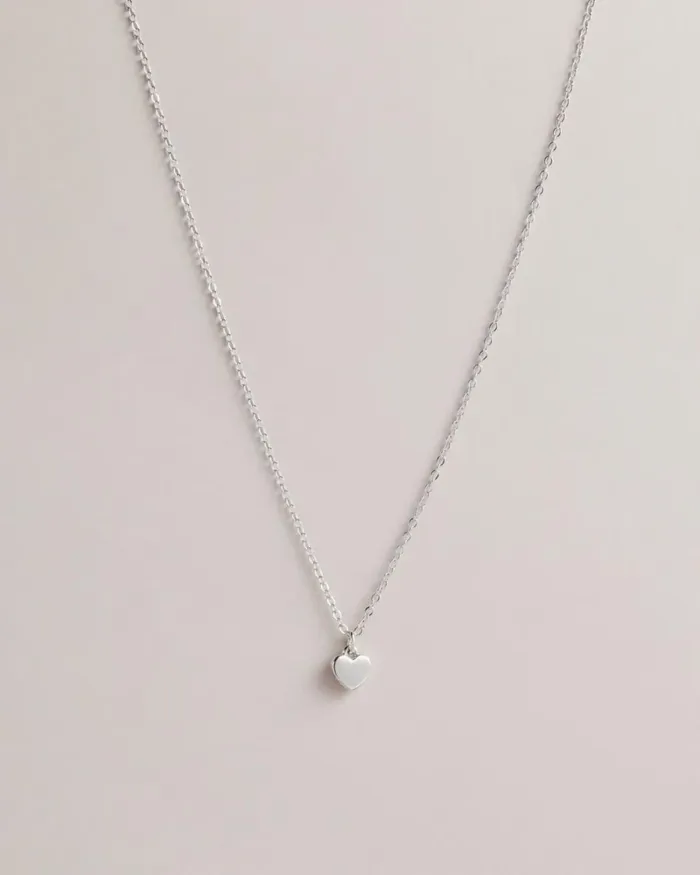Heart Pendant Necklace Silver Color Women Ted Baker Jewelry Heart Pendant Necklace Silver Color Women Ted Baker Jewelry