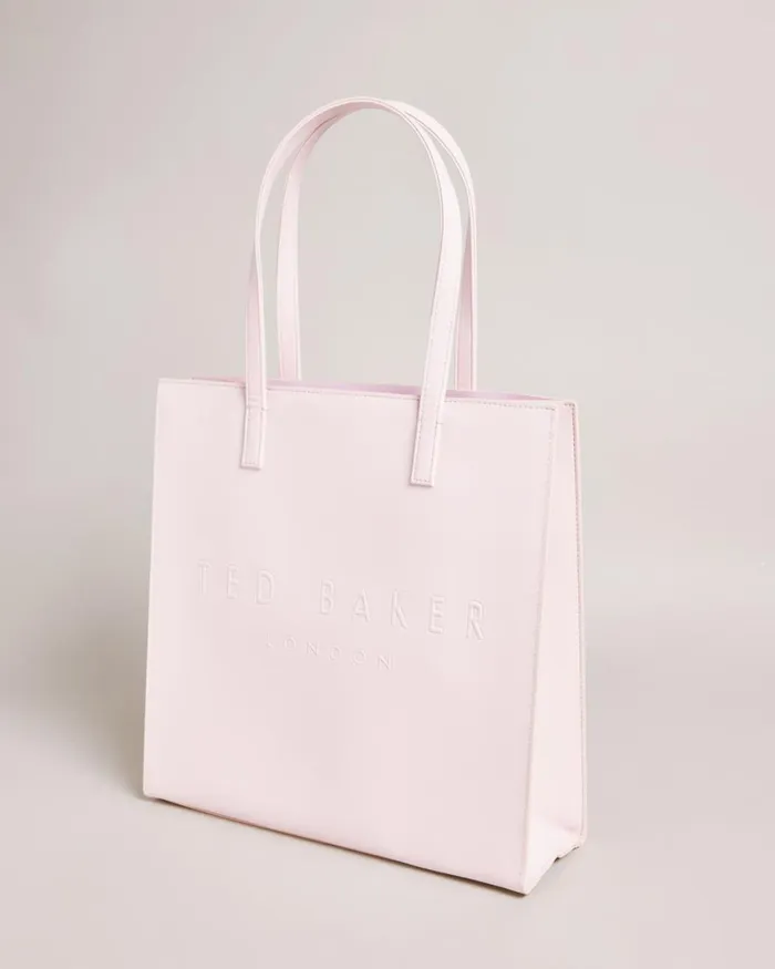 Heart Studded Large Icon Bag Pale Pink Women Ted Baker Bags Heart Studded Large Icon Bag Pale Pink Women Ted Baker Bags