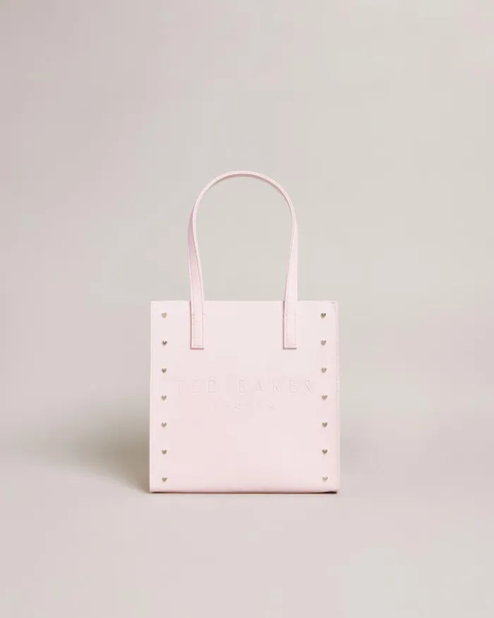 Heart Studded Small Icon Bag Pale Pink Women Ted Baker Bags Heart Studded Small Icon Bag Pale Pink Women Ted Baker Bags