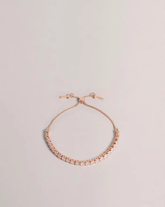 Icon Crystal Slider Bracelet Rosegold Color Women Ted Baker Jewelry Icon Crystal Slider Bracelet Rosegold Color Women Ted Baker Jewelry