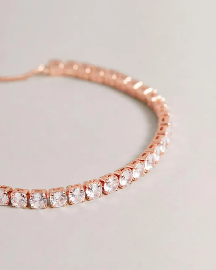 Icon Crystal Slider Bracelet Rosegold Color Women Ted Baker Jewelry Icon Crystal Slider Bracelet Rosegold Color Women Ted Baker Jewelry