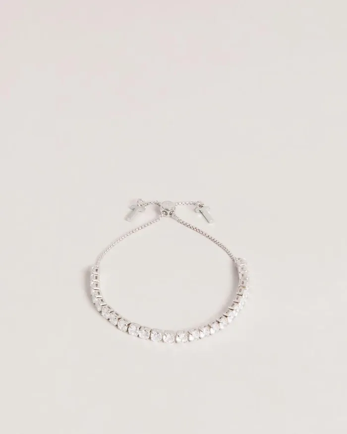 Icon Crystal Slider Bracelet Silver Color Women Ted Baker Jewelry Icon Crystal Slider Bracelet Silver Color Women Ted Baker Jewelry