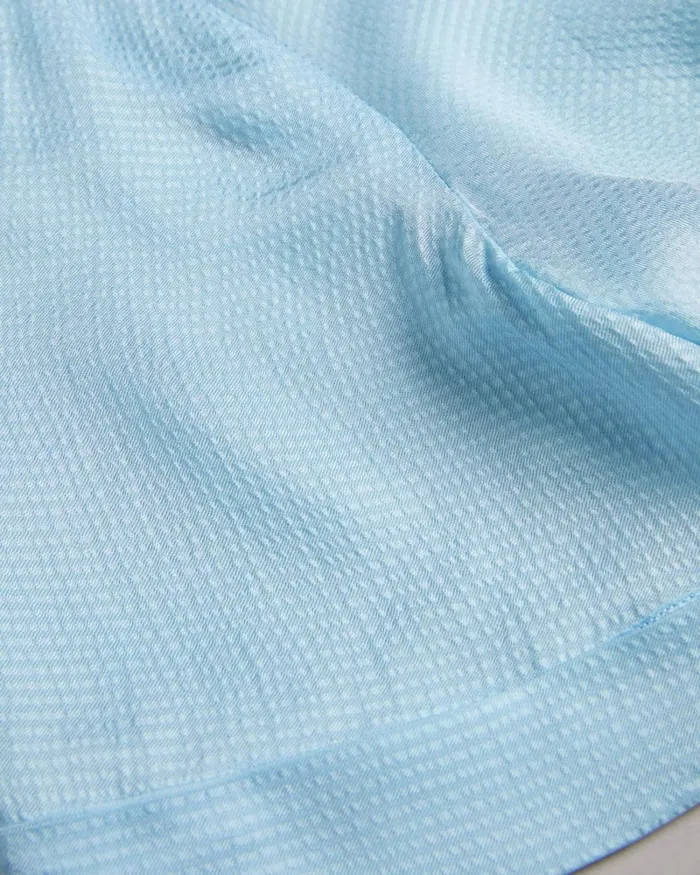 Integral Tie TShirt Light Blue Women Ted Baker Clothing Integral Tie TShirt Light Blue Women Ted Baker Clothing