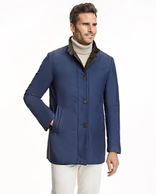 Jackets Men039s Maximilian Reversible Leather and Nylon Jacket